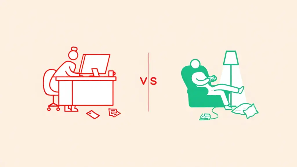Armchair Gamer Vs Desk Setup Comparison