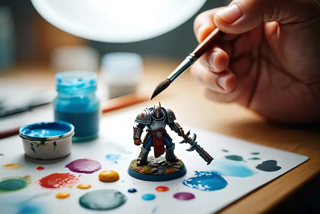 Detailed Warhammer Hawaii Miniature Painting