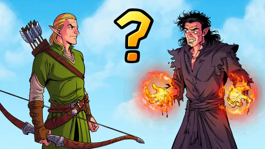 Fantasy Characters Looking For Group Game