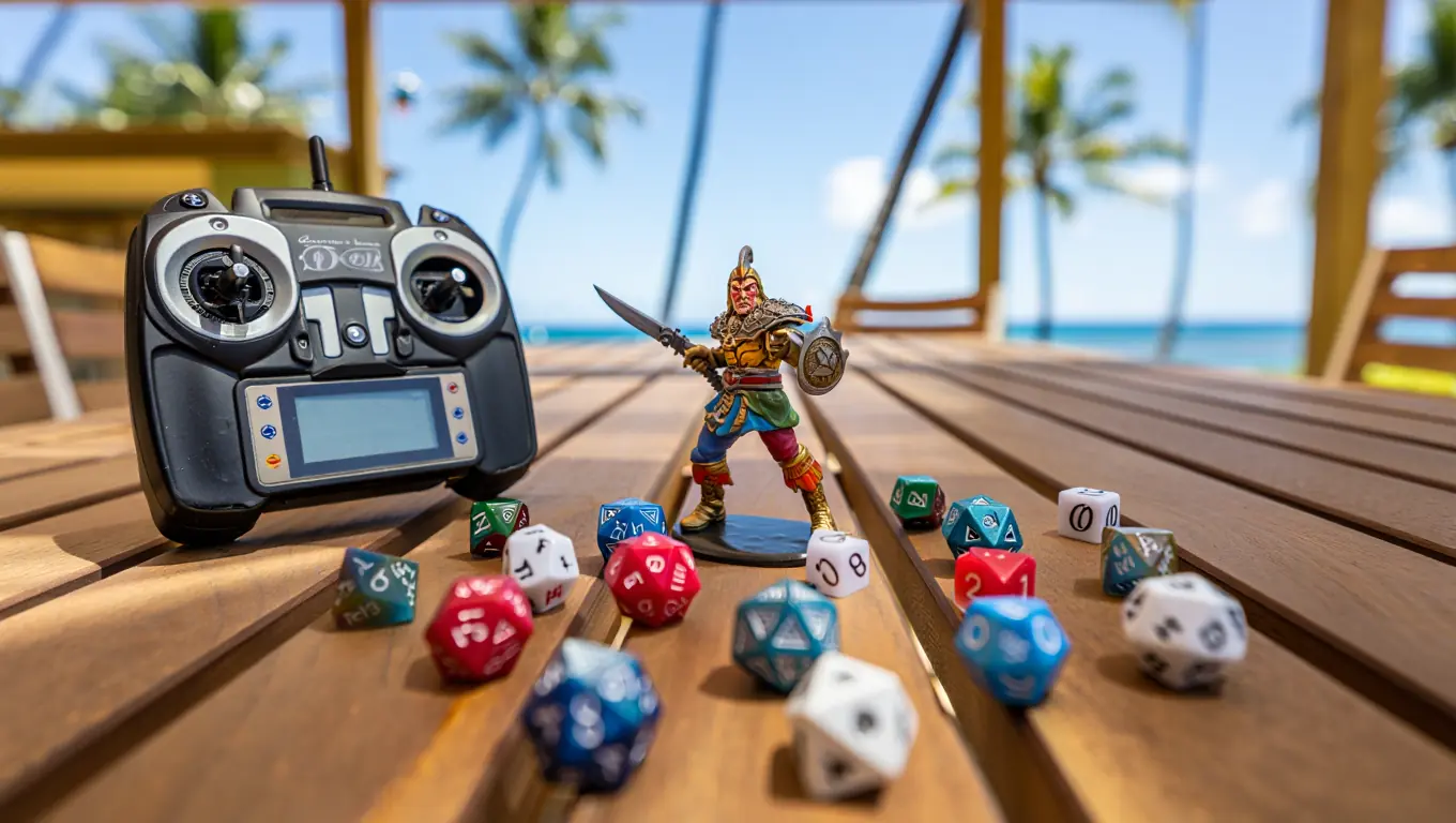Hobby Hawaii Gear On Table
