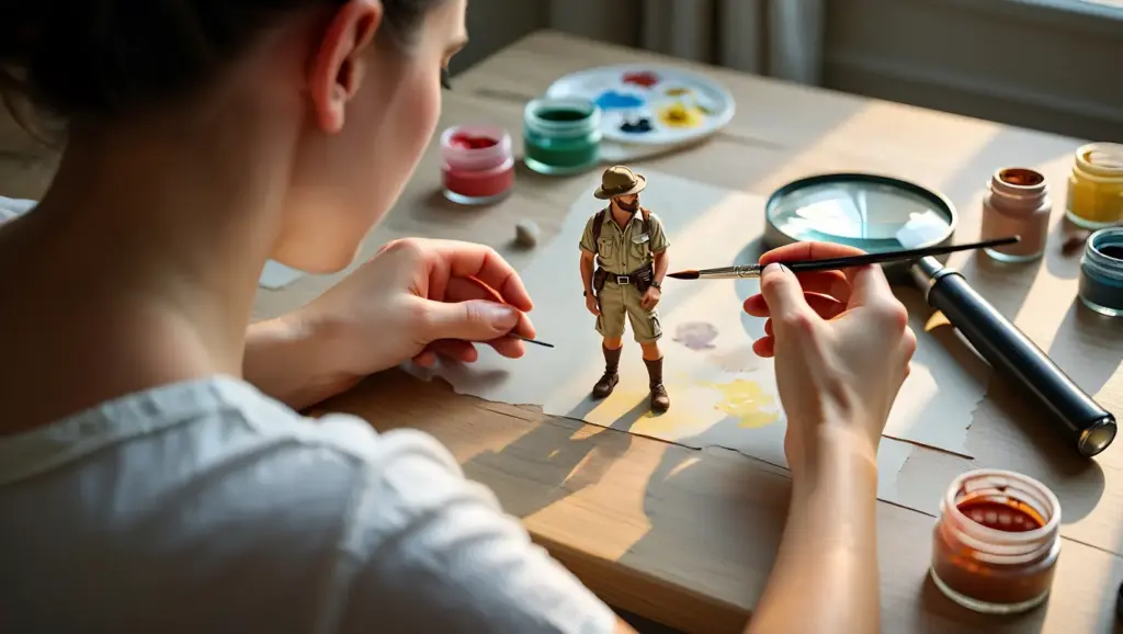 Painting The Adventurers BGG Miniatures