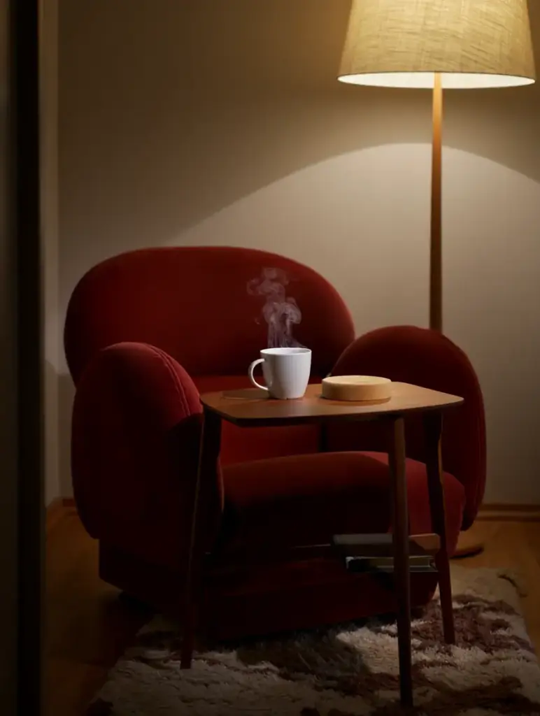 Styled Armchair Ikea Reading Corner