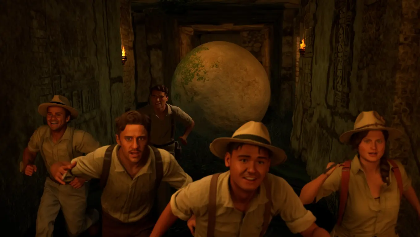 The Adventurers Cinematic Temple Escape
