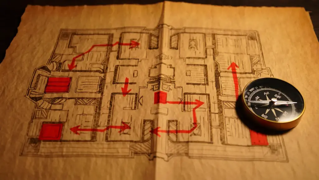 The Adventurers Game Strategy Map